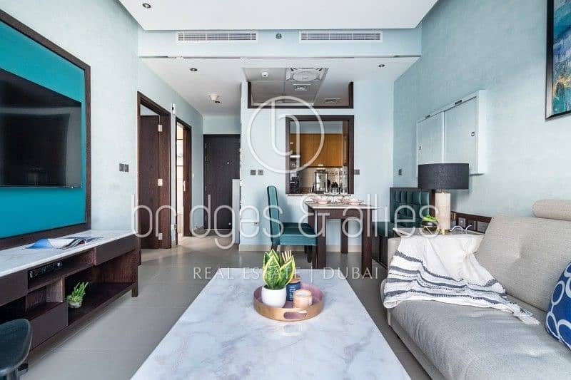 شقة في برج بلفيو 2،أبراج بلفيو،وسط مدينة دبي 1 غرفة 110000 درهم - 9175989