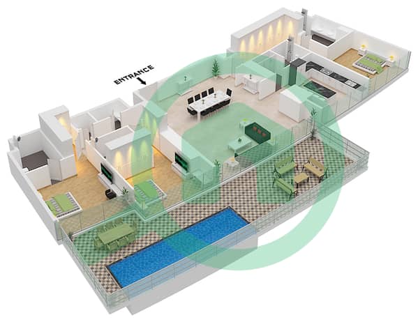 Type A1 Floor 42-47 & 59-68