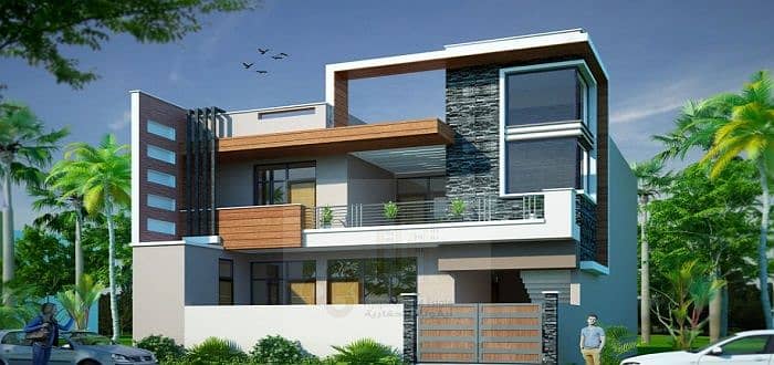 3 مخططات-فلل-دورين-3d. jpg