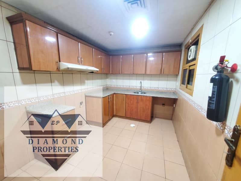 VERY SPACIOUS 1BHK CENTRAL AC // WITH 2 BATHROOM // JUST 26K IN ABU SHAGARAH