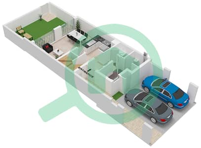 Expo Golf Villas 6 (Greenviews 3) - 3 Bedroom Townhouse Type/unit A / UNIT 4 PLEX-TH 2 Floor plan