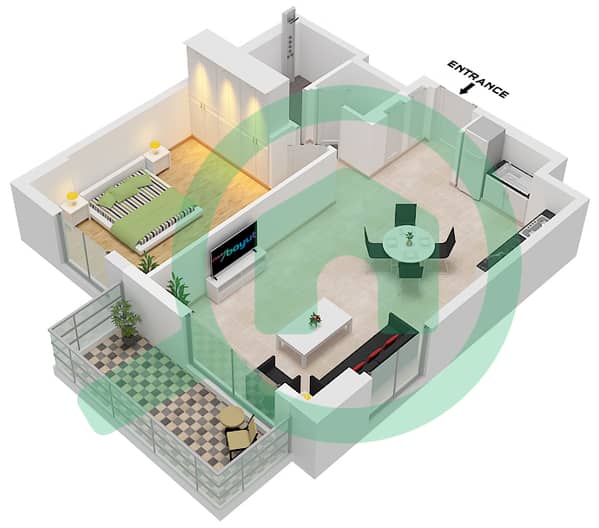 2A / Unit 4 Floor 1 2A / Unit 4 Floor 1