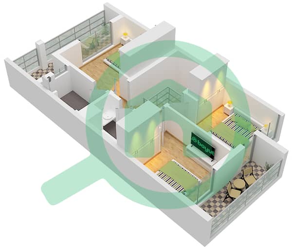 Type B
Unit 4,6,7 Plex-Th 3
5,8 Plex-Th 4
6 Plex-Th 5
7 Plex-Th 6
8 Plex-Th 7
First Floor