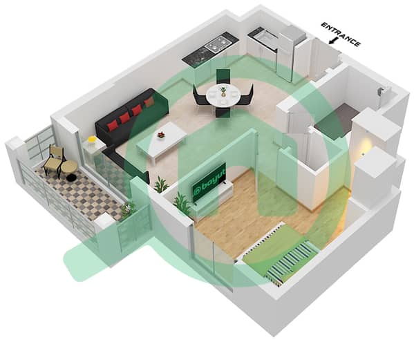 Type 5 Unit 2 Floor 2-6