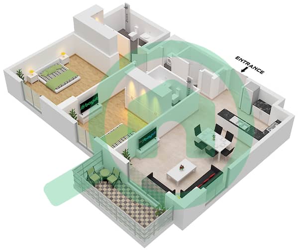 Type 5 Unit 5 Floor 6