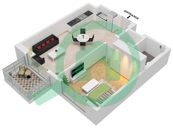 Type 3 Unit 4 Floor 2-6