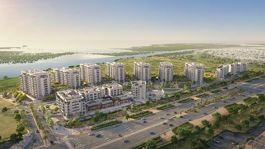 1 Спальня Апартаменты Продажа в Яс Айленд, Абу-Даби - ALDAR_Ansam2_CGI03_Aerial_04. jpg