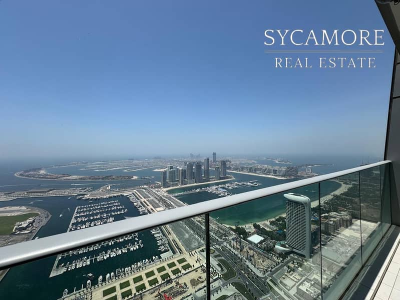 位于迪拜码头，达马克塔楼 3 卧室的公寓 350000 AED - 9230026