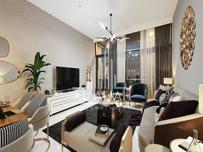 1 Bedroom Flat for Sale in Masdar City, Abu Dhabi - 2BR Type C Living PERSPECTIVE View1. jpg