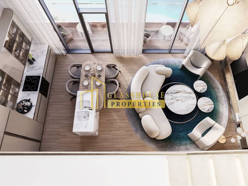 9 QDM_2BR Duplex Living & Kitchen_V02. png
