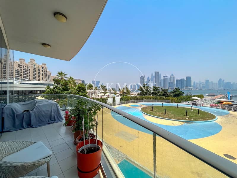 位于朱美拉棕榈岛，大洋住宅区，南洋公寓 1 卧室的公寓 4150000 AED - 9235324