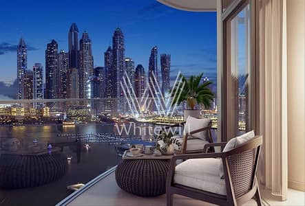 2 Cпальни Апартаменты Продажа в Дубай Харбор, Дубай - Квартира в Дубай Харбор，Эмаар Бичфронт，Резиденс Палас Бич, 2 cпальни, 4600000 AED - 9096641