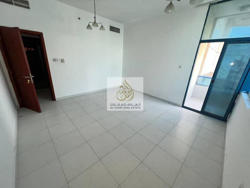 For annual rent in Ajman, exclusive week offer. For rent in Ajman, an apartment, a room and a hall, in the Falcon Towers, a large area, overlooking th