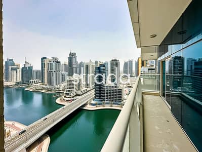 1 Bedroom Apartment for Sale in Dubai Marina, Dubai - Vacant | High Floor | Full Marina Views