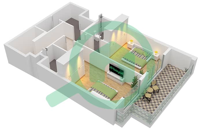 Upper Flower
Type C3 Upper Floor 15,17