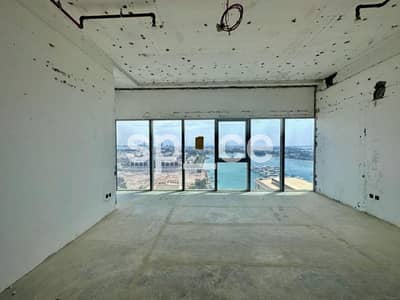 Office for Rent in Al Bateen, Abu Dhabi - shell and Core | Excellent Sea View | Bright Office