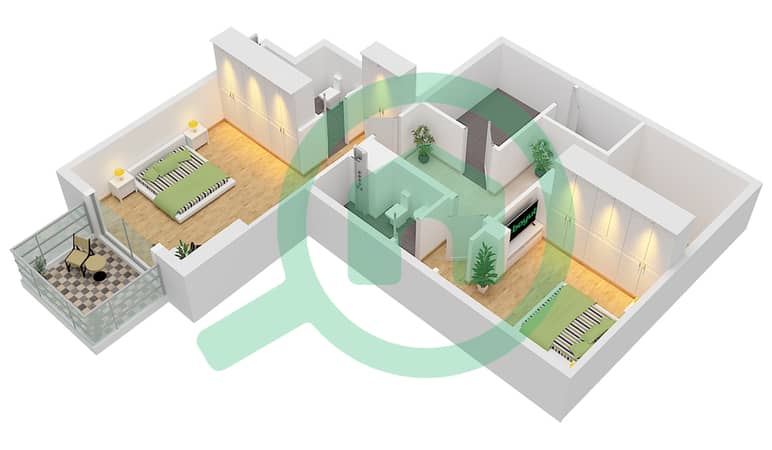 Type A Upper Floor 15,17