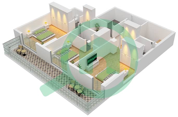 Type C2 Upper Floor 2 Type C2 Upper Floor 2