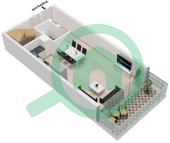Type A Lower Floor Ground Floor-Floor 10