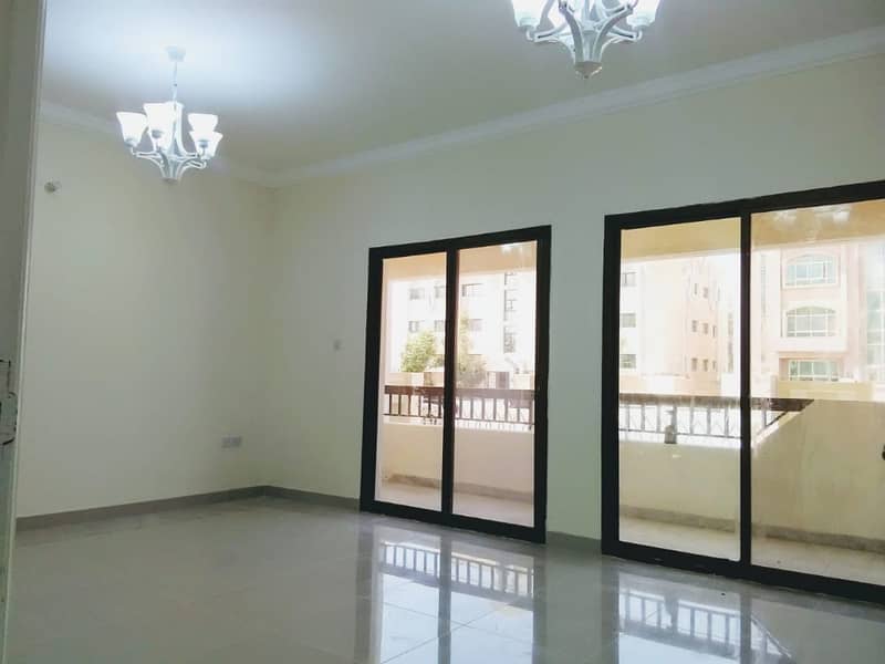 Specious  03 Bedrooms, Huge Hall,Big Nice Kitchen With 02 Balconies Located In Al Manaseer.