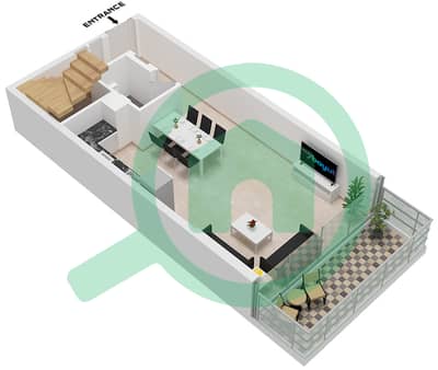 Perla 2 - 3 Bedroom Apartment Type D Floor plan