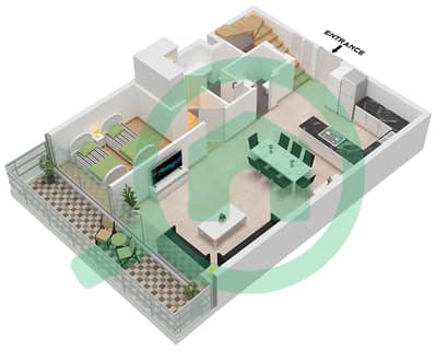 Perla 2 - 4 Bedroom Apartment Type B Floor plan