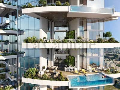 迪拜码头， 迪拜 3 卧室顶楼公寓待售 - 位于迪拜码头，卡瓦利大厦 3 卧室的顶楼公寓 19500000 AED - 9246367