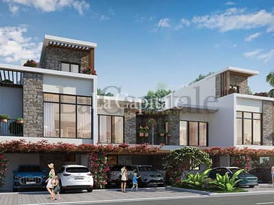 5 Bedroom Townhouse for Sale in DAMAC Lagoons, Dubai - Lagoon View |  Amazing Community | Genuine Resale