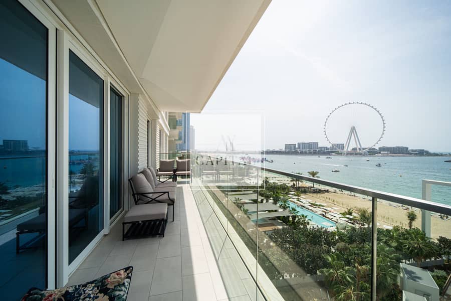 Sea View | Luxury and Spacious 2 BR | Beach Access