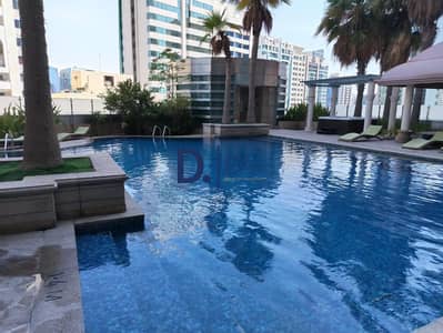 1 Bedroom Flat for Rent in Al Danah, Abu Dhabi - LUXURIOUS VIP 1BHK|STUNNING VIEW|SWIMMING|GYM