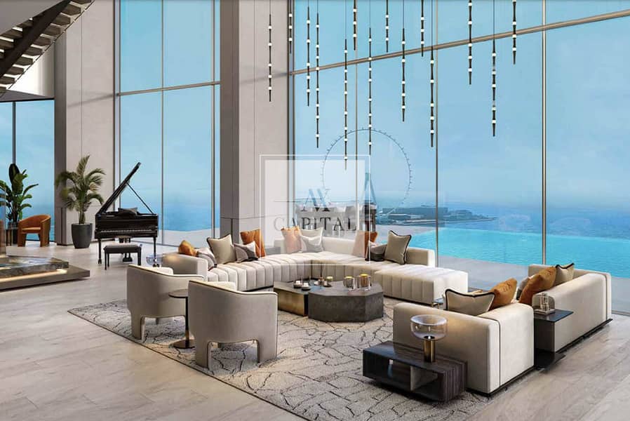 位于迪拜码头，奢华生活大厦 1 卧室的公寓 2900000 AED - 9138004