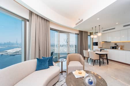 2 Bedroom Apartment for Rent in Dubai Creek Harbour, Dubai - Vacant | 01 Series | Sea View | High Floor | 2BR