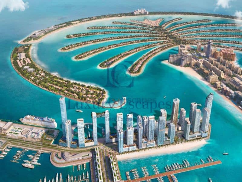 位于迪拜港，艾玛尔海滨社区，海滨大厦综合区 1 卧室的公寓 2700000 AED - 9255443
