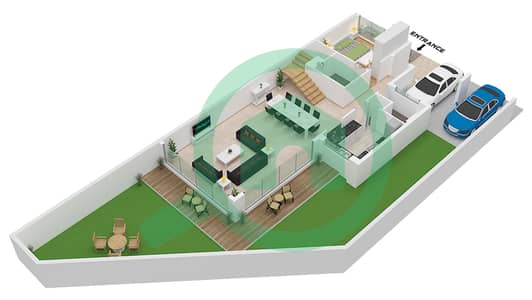 The Legends - 6 Bedroom Townhouse Type TH32-E-L Floor plan