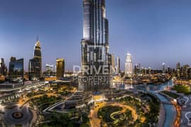 Burj Khalifa View | Huge Layout | Corner Unit