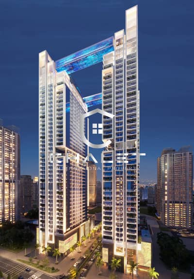 2 Cпальни Апартаменты Продажа в Джумейра Лейк Тауэрз (ДжЛТ), Дубай - Night perspective 4k. jpg