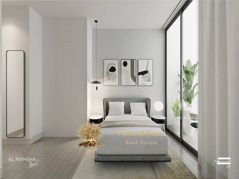 11 Master Bedroom  Render - Al Mamsha Raseel. jpg