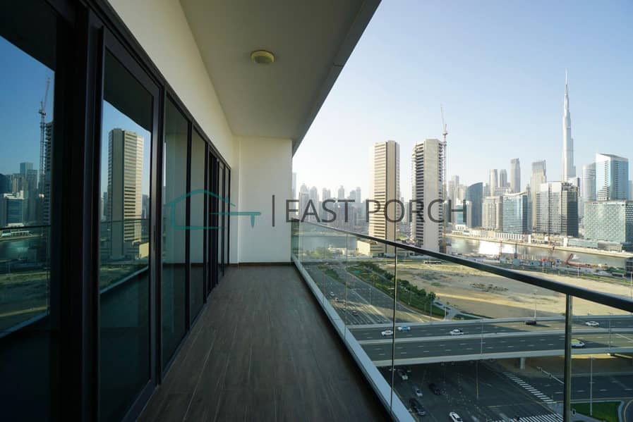 位于商业湾，SOL海湾 1 卧室的公寓 1838000 AED - 9269385