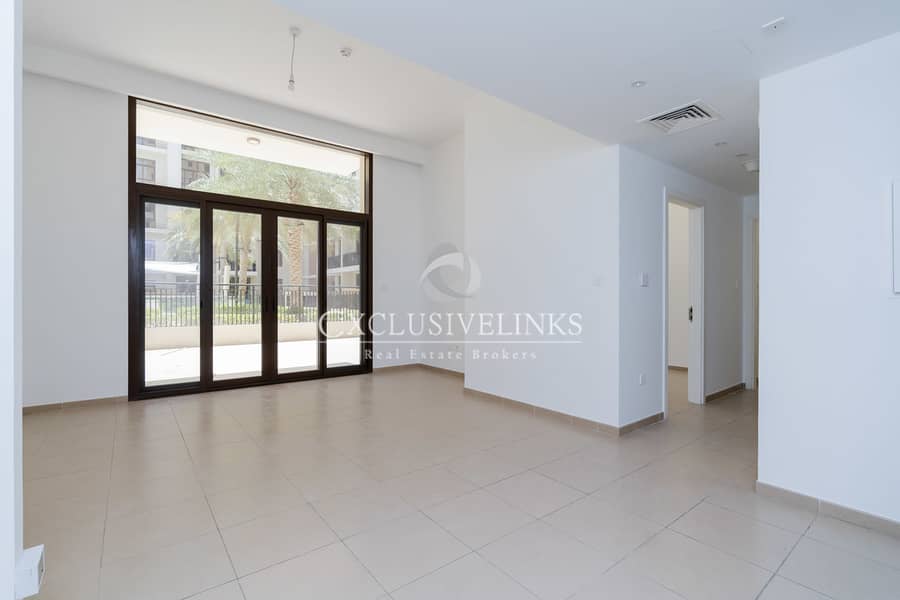 Vacant 2BR | Podium Level |  With Terrace