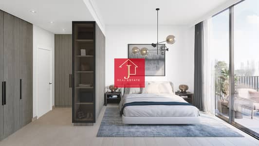 فلیٹ 1 غرفة نوم للبيع في مثلث قرية الجميرا (JVT)، دبي - Belmont Residences - Bedroom. jpg