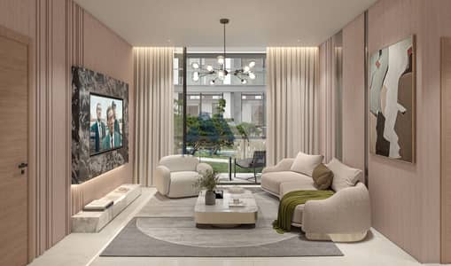 2 Cпальни Апартаменты Продажа в Дубай Инвестиционный Парк (ДИП), Дубай - livingroom shot 1. jpg