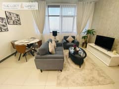 شقة في شارع الخليج العربي،البطين 1 غرفة 73500 درهم - 9279872