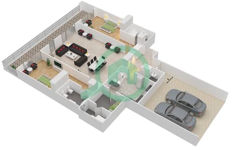 Oceana Pacific - 2 Bedroom Apartment Type M Floor plan