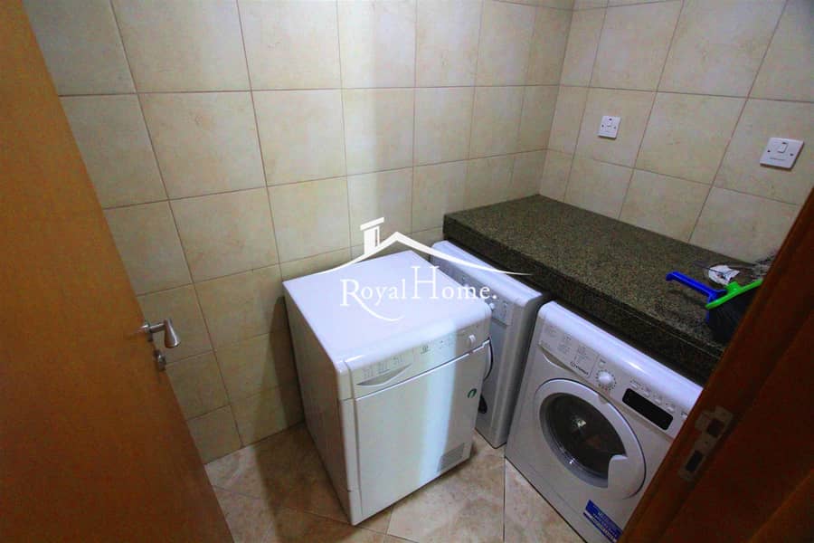 5 Top floor | Sea view | 3BR + M | Al Fattan Tower