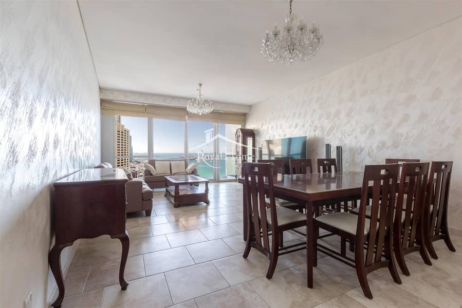 2 VASTU | Sea view | 3BR+M | Fully furnished | Al Fattan