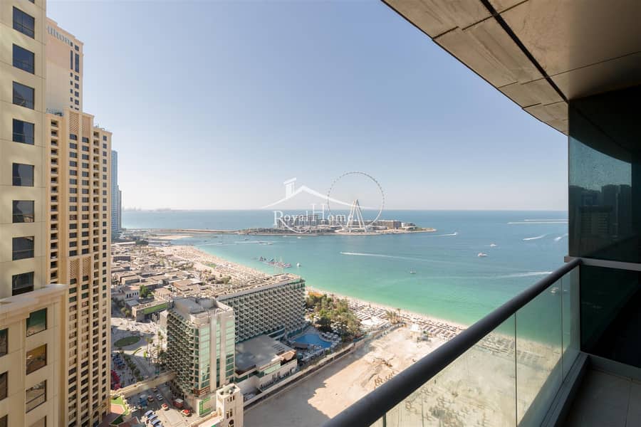 3 VASTU | Sea view | 3BR+M | Fully furnished | Al Fattan