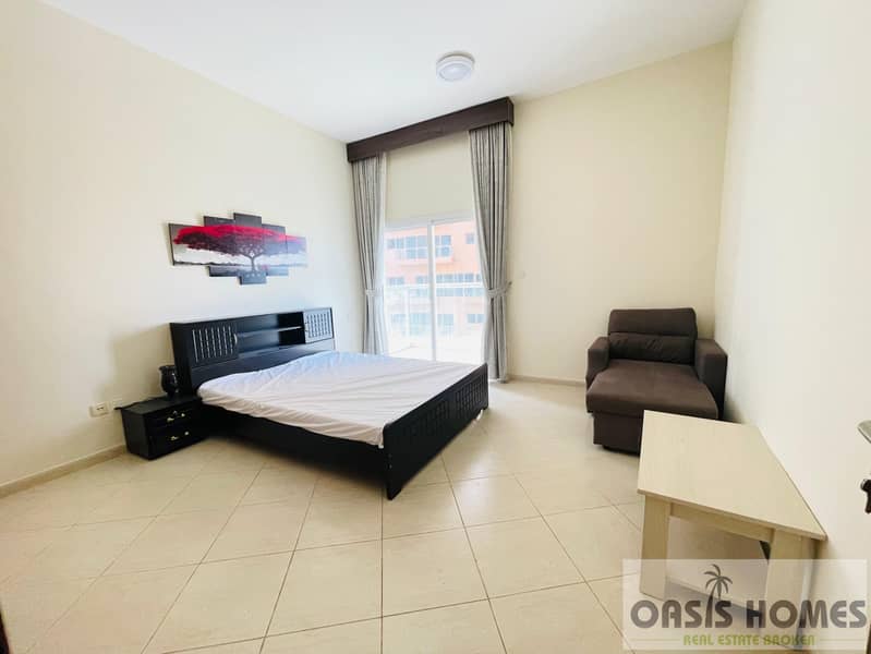 Near to LULU Mall Fully Furnished 1BHK for rent in Silicon Oasis