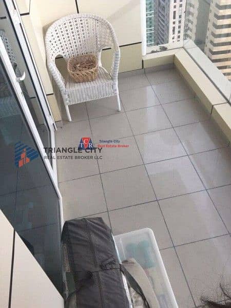 11 Full Sea View | 2 Bed | Chiller Free | Sulafa Tower | Dubai.