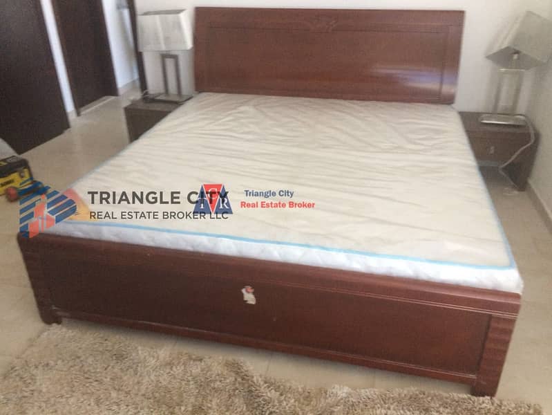 6 furnished one bed room The Diamond tower Sports city
