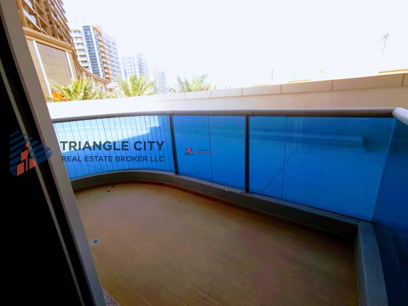 6 Furnished Spacious One Bedroom | Wide Double Balcony
